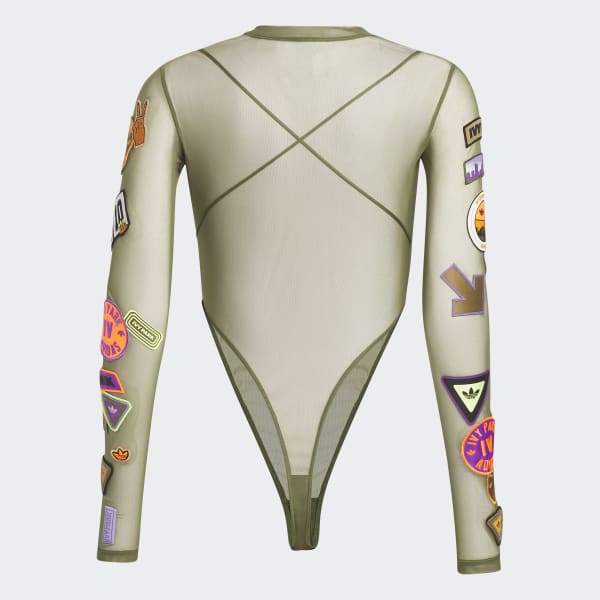Green Light Power-Mesh Bodysuit