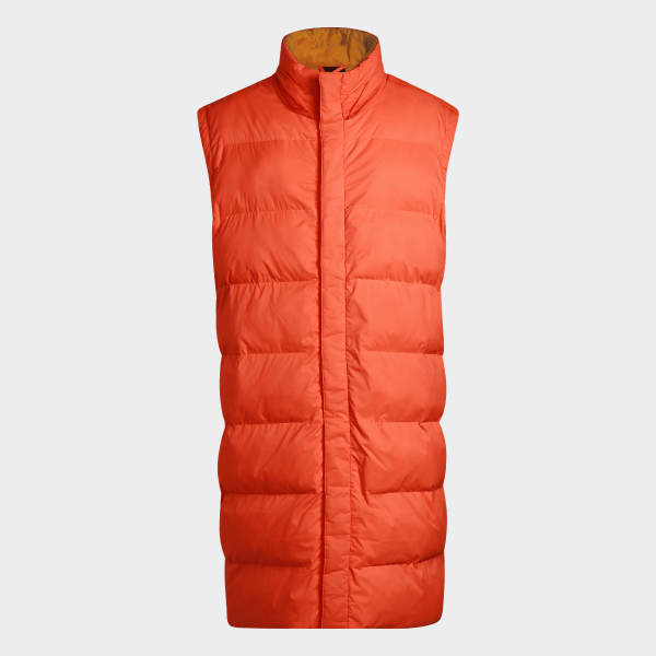 Puffer on sale vest orange
