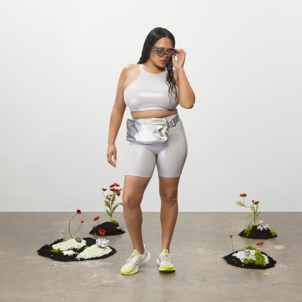 Grey Halter Bra (Plus Size) HF510