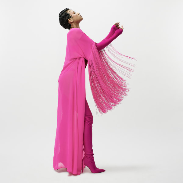 Pink Fringe Robe (All Gender)