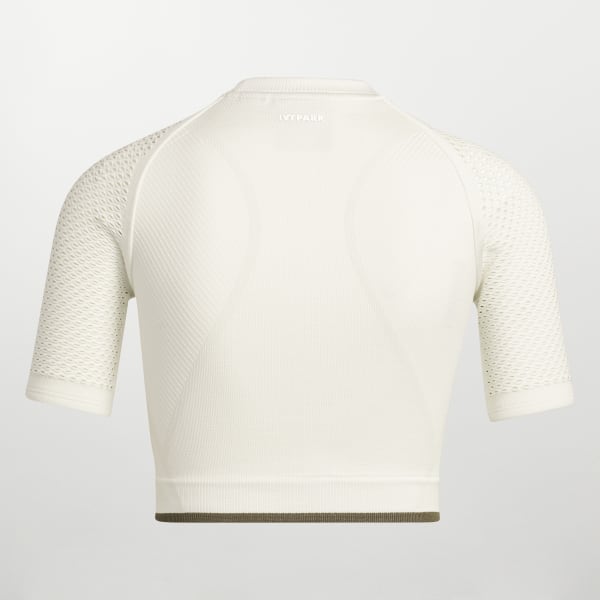 bílá Top Seamless Crop IH214