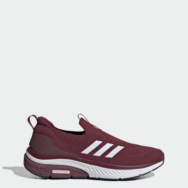 Burgundy cloudfoam adidas shop