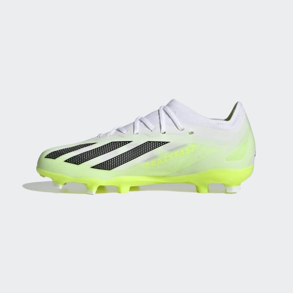 adidas X Crazyfast.1 Firm Ground Boots - White | adidas Singapore