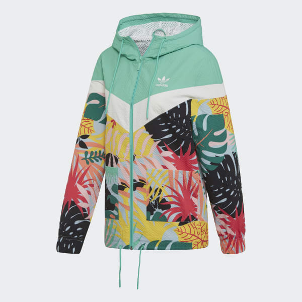 Tropical adidas jacket top