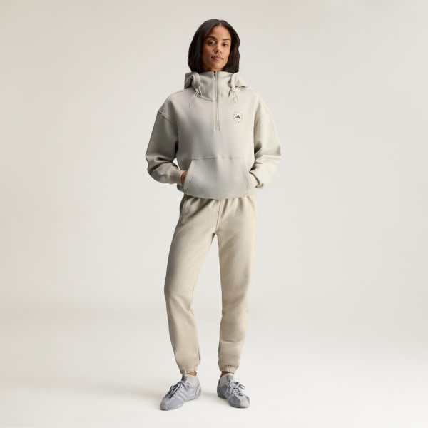 Beige adidas by Stella McCartney Regular Sweat Pants