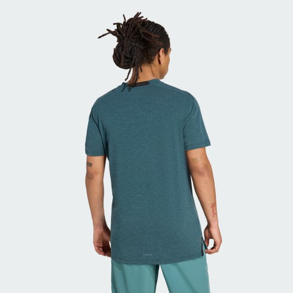 Green Designed for Training Workout T-Shirt