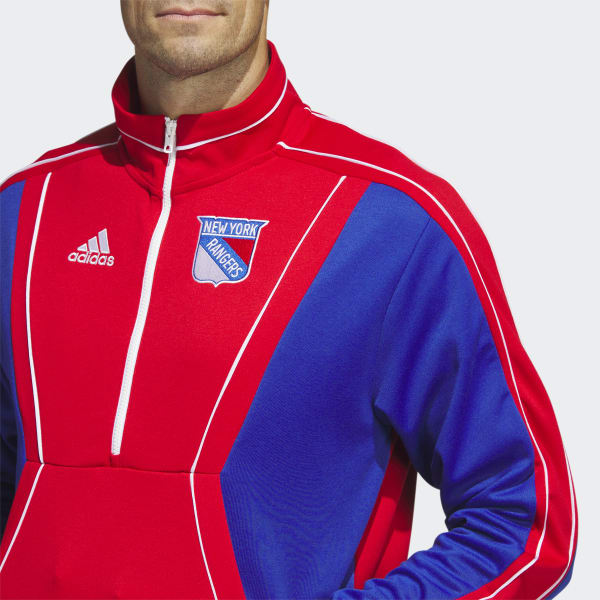 Adidas Rangers Crew Sweater Royal Blue / Red / Multi