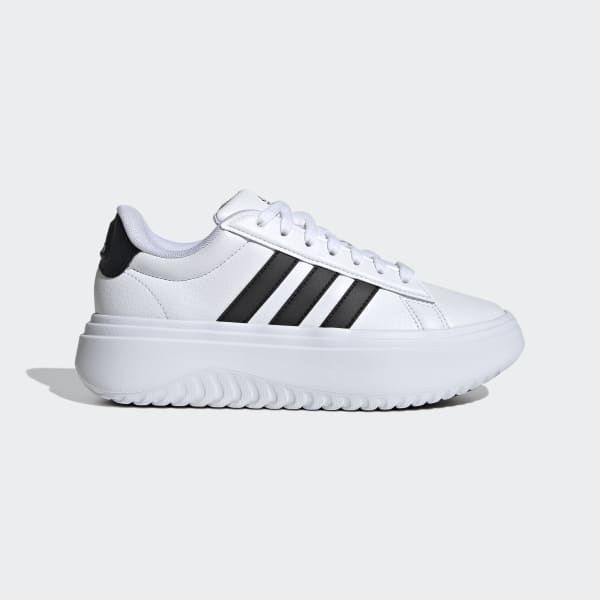 adidas Grand Court Platform Shoes White adidas Philippines