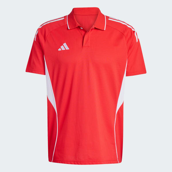 Red Tiro 25 Competition Polo Shirt