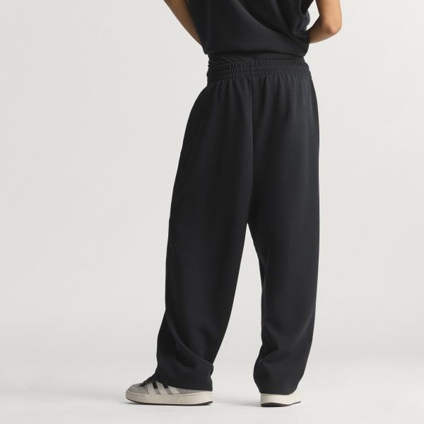 zwart Soft Lux Straight Leg Broek