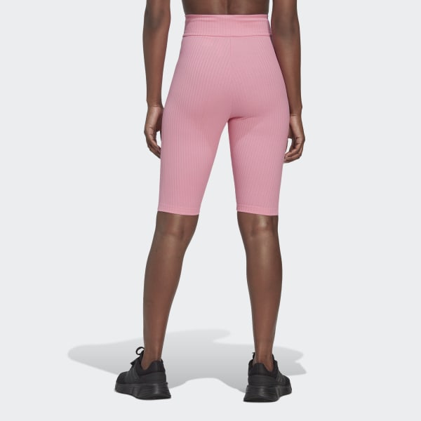 Pink Studio Lounge Ribbed Shorts SB355