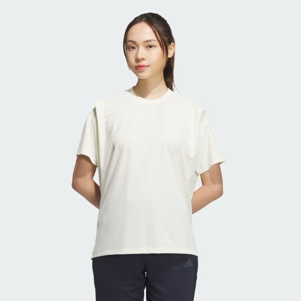 ベージュ Tero 半袖Tシャツ