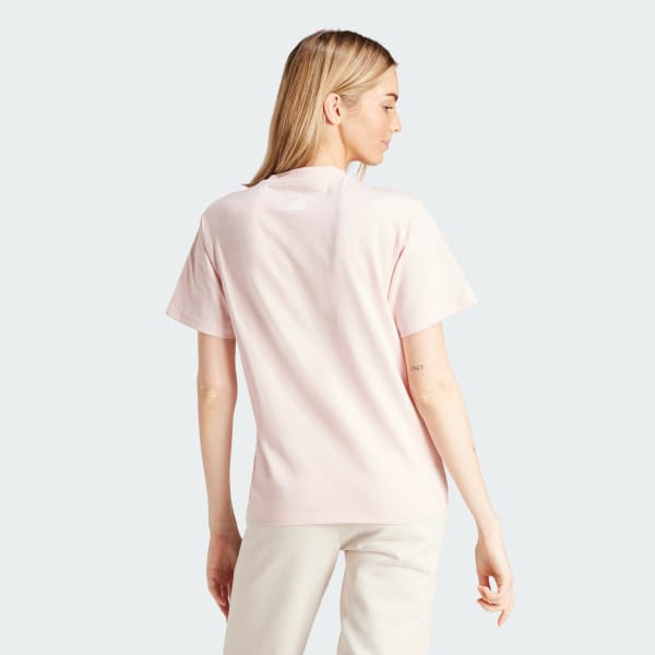 Rosa Playera Future Icons Estampada