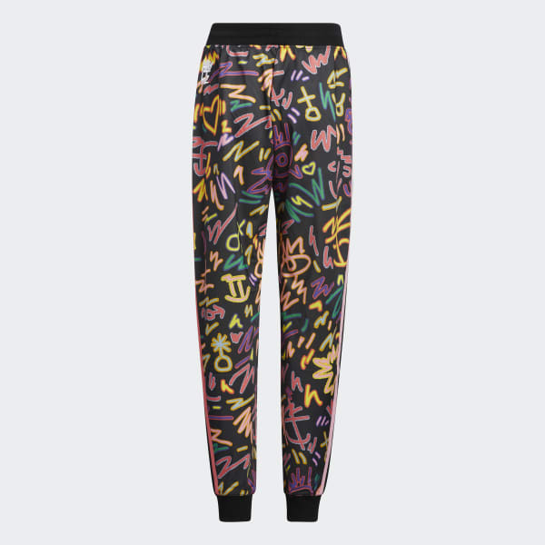 Multicolor Love Unites Print Track Pants
