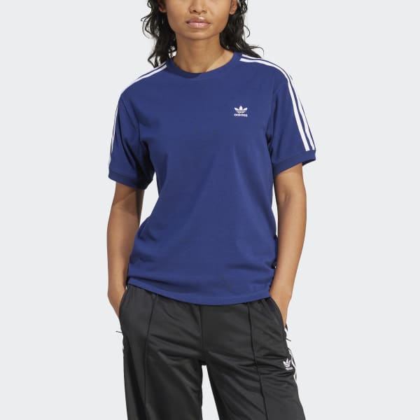 Adidas 3 stripes blue sale