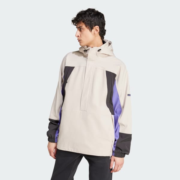 Colorblock anorak online
