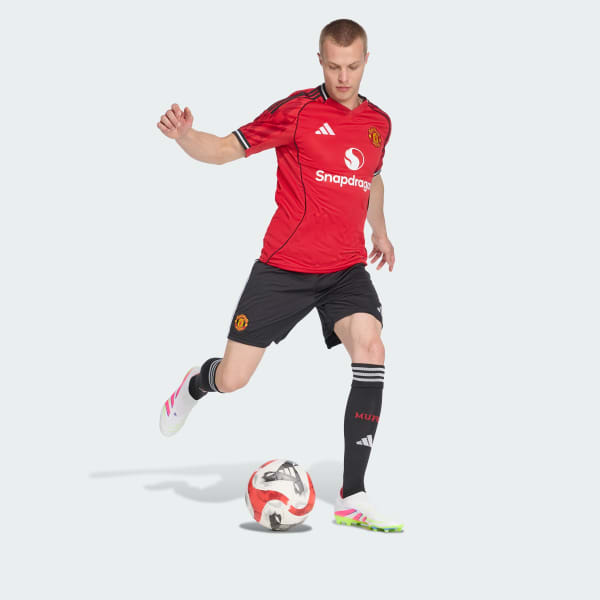 Zwart Manchester United 25/26 Thuisshort