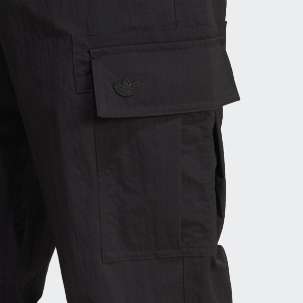 Black Premium Essentials Cargo Pants