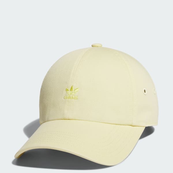 adidas Women Relaxed Mini Logo Hat - Yellow | Free Shipping with