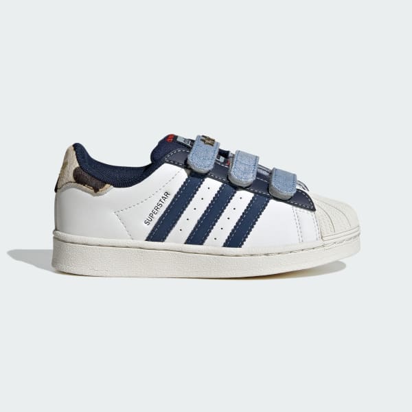 Blanco Tenis Superstar adidas Originals x Disney Mickey Kids