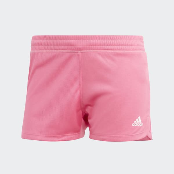 adidas 3-Stripes Knit Shorts - Pink | Women's Training | adidas US