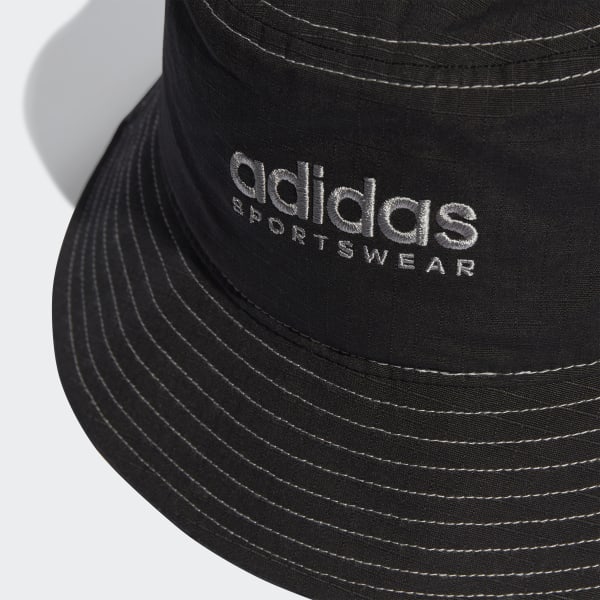 adidas Classic Cotton Bucket Training Hat - Black | Free Shipping with ...