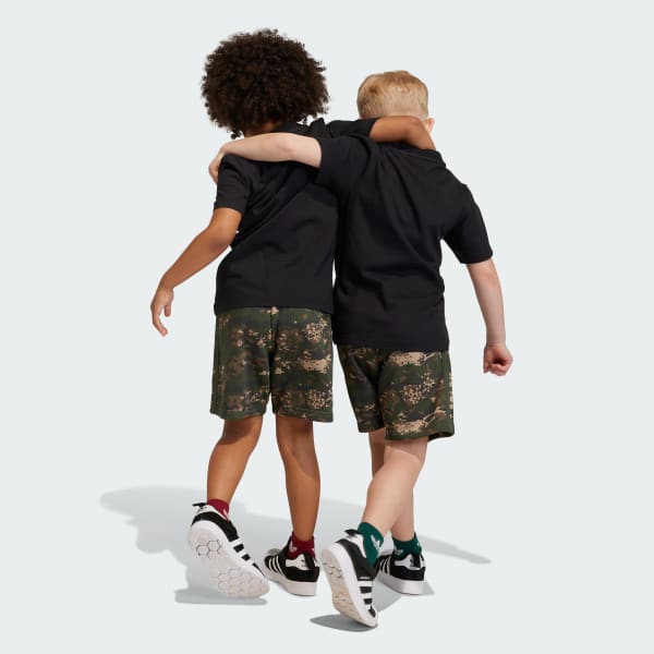 Adidas camo shorts and shirt new arrivals