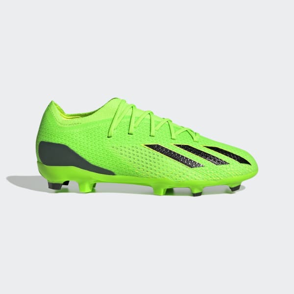 green and white adidas boots