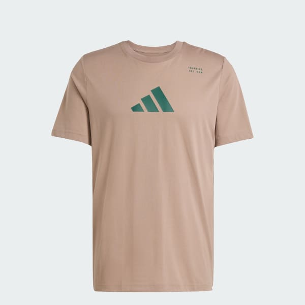 Marron Camiseta de entrenamiento estampada CLIMACOOL Category