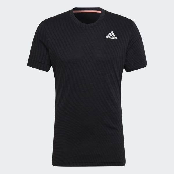 Schwarz Tennis Freelift T-Shirt CM364