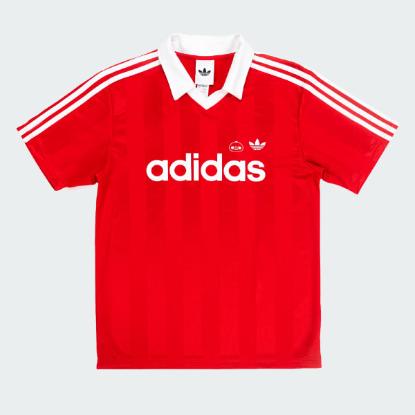 Red adidas JSY x DMEOW