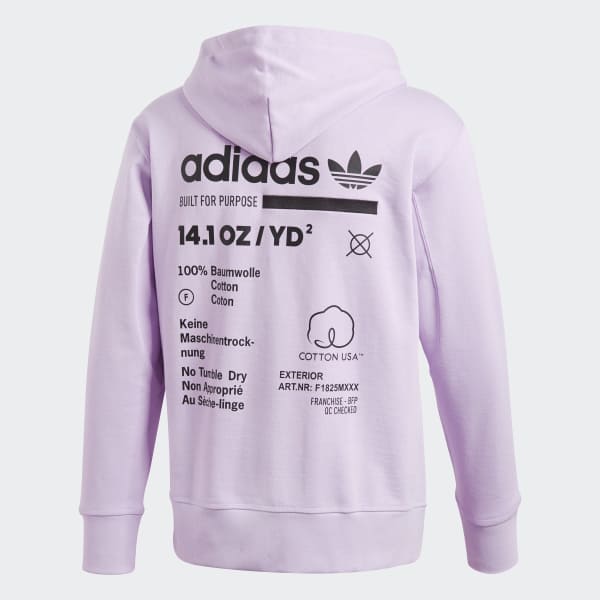 adidas kaval hoodie purple