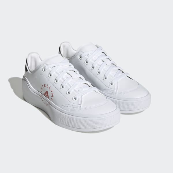 White adidas by Stella McCartney Court Shoes