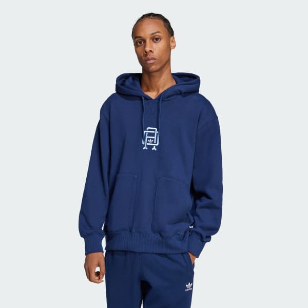 Blue adidas Originals Hoodie