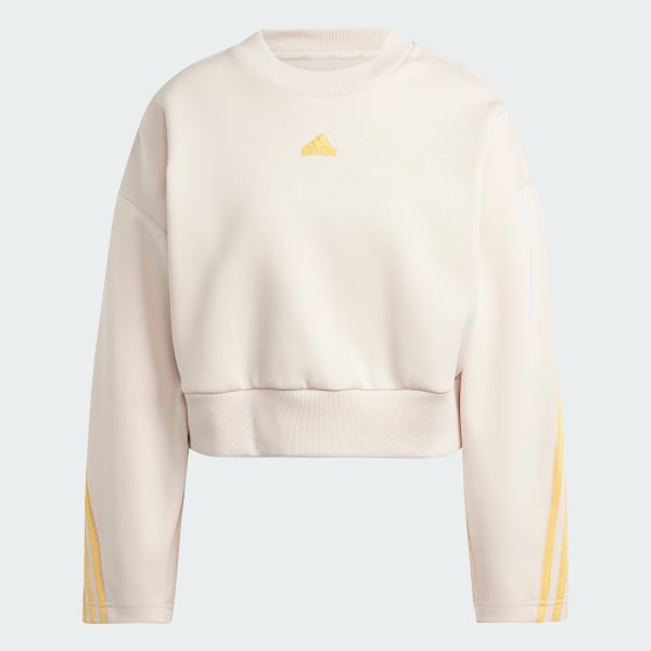 Pink Future Icons 3-Stripes Sweatshirt