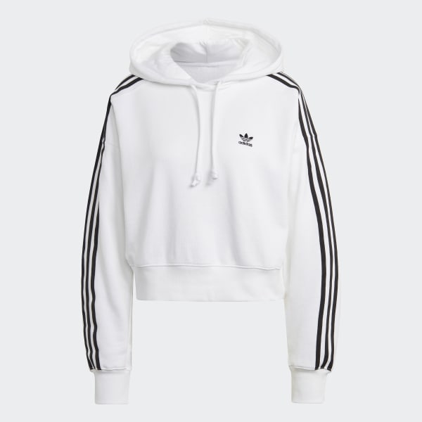 Adidas girls cropped hoodie best sale
