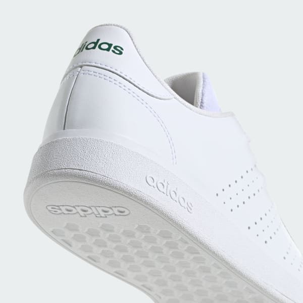 Adidas advantage clean vs white sale