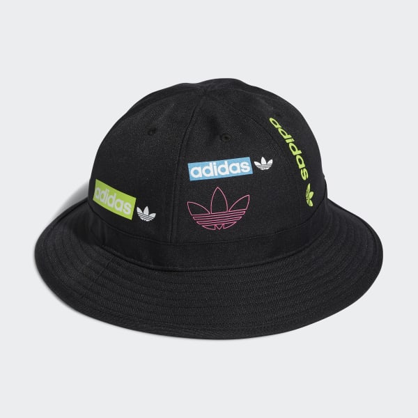 stamp bell bucket hat