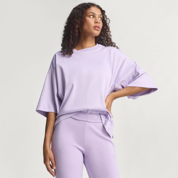 Purple Soft Lux Loose Tee