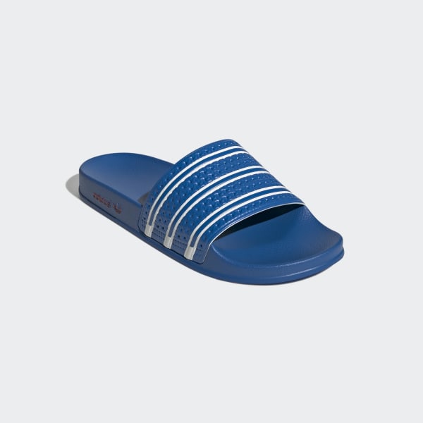 adidas Adilette Slides Blue adidas Thailand