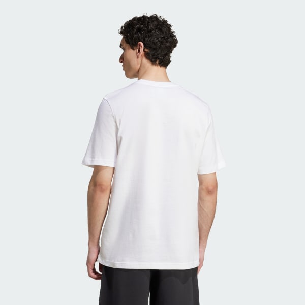 Blanc T-shirt Adicolor Classics Trefoil