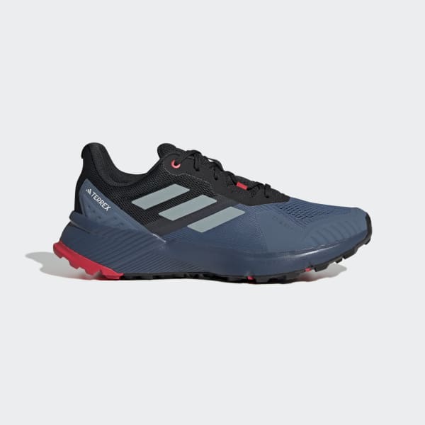 adidas Terrex Soulstride RAIN.RDY Trail Running Shoes - Blue
