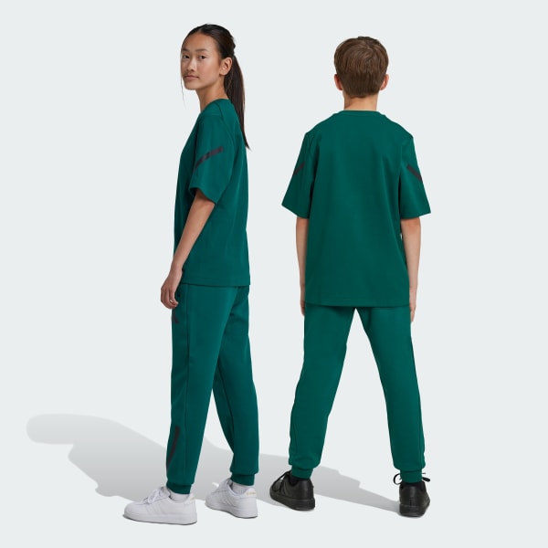 Green baby adidas tracksuit on sale