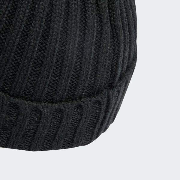Black Fisherman Beanie