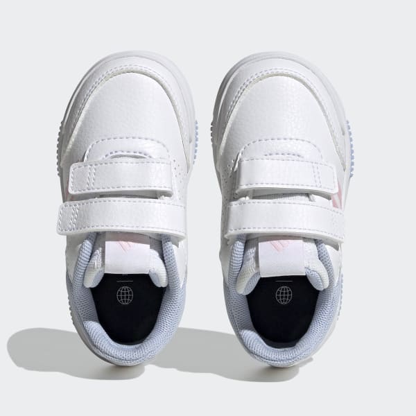 Blanco Zapatillas Tensaur Tira Ajustable de Cierre por Contacto