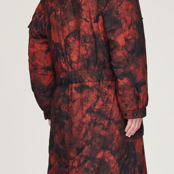 adidas Y-3 AOP Padded Hooded Parka - Multicolor | Free
