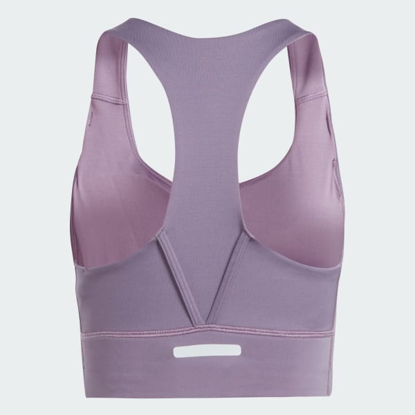 Purple Run Pocket Medium-Support Bra