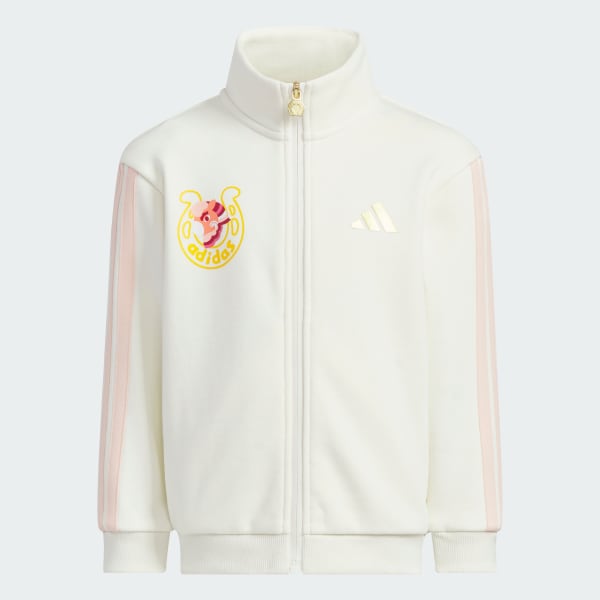 White SPORTSWEAR Little Kids Knitted Tracksuit