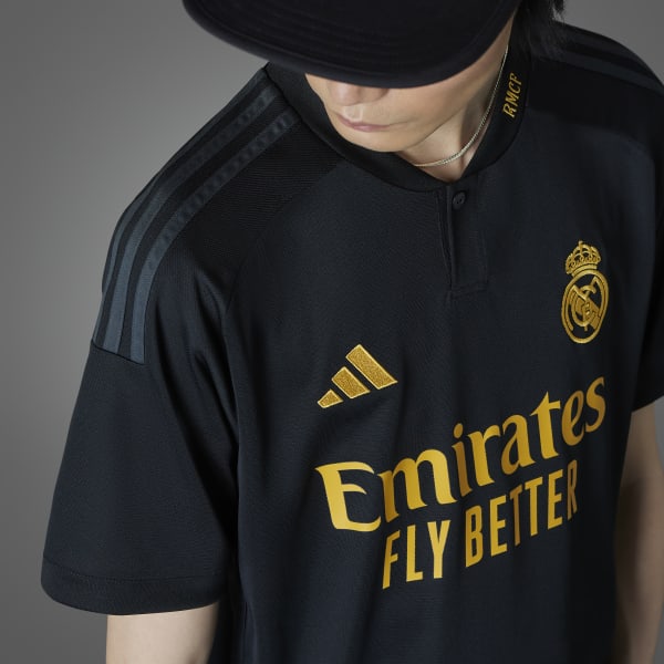 Real madrid black sales and gold kit