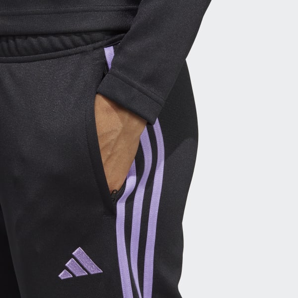 Black Tiro 23 Club Training Tracksuit Bottoms